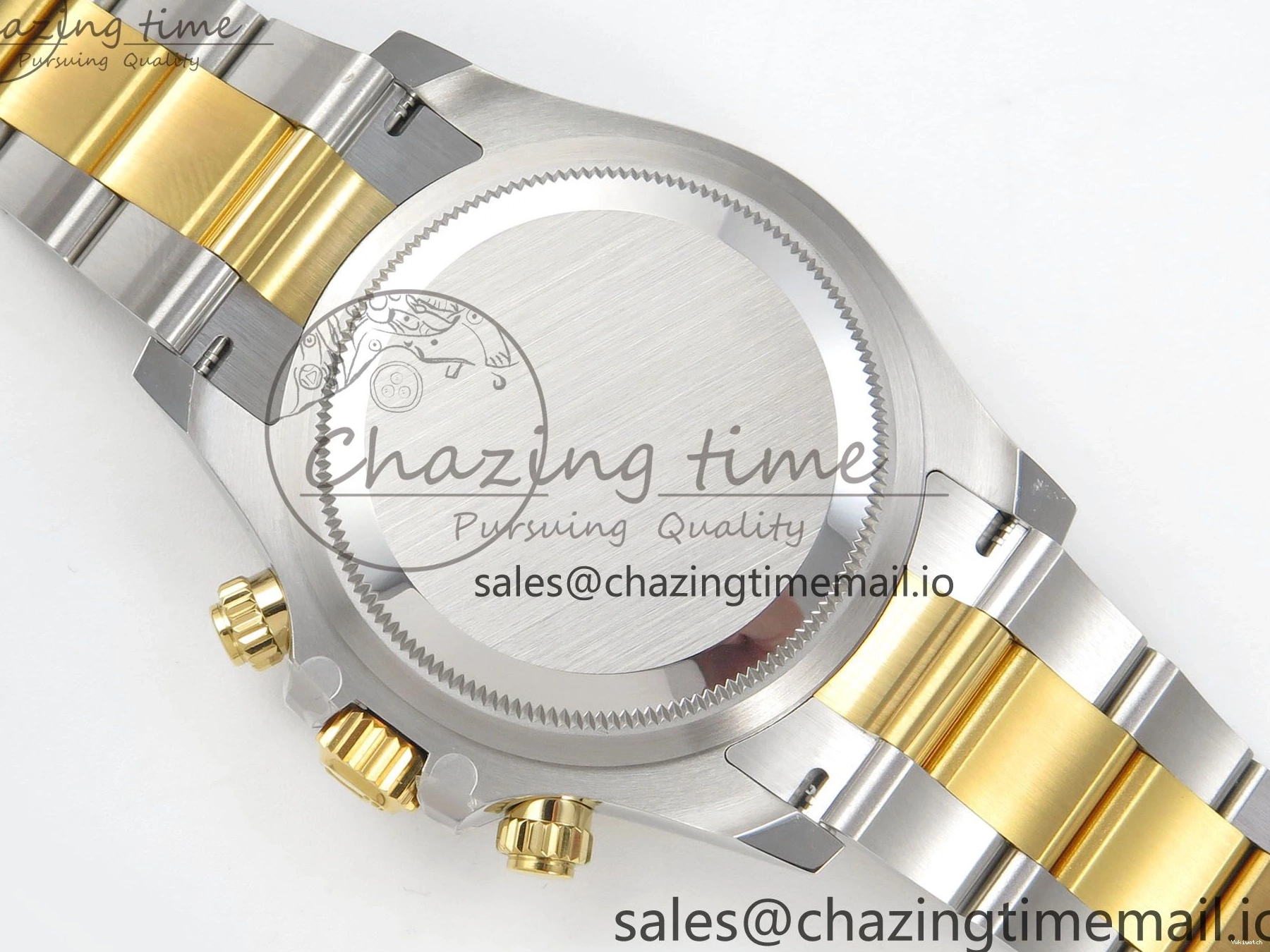 on Dial YG SS YG Edition Diamonds Bracelet THBF 126503 Black 1:1 Best SH4131 Daytona 0509